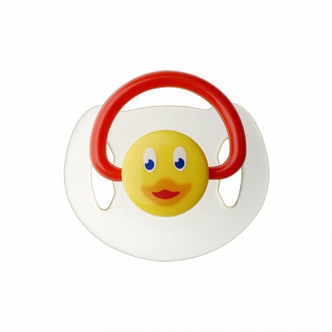 Small yellow duck magnetic pacifier
