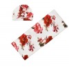 Adorable Baby Swaddle Blanket And Headband Set