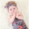 Adorable baby Swaddle Blanket And Headband Set