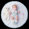 12 Inch Sweet Dreams Baby Reborn Essentials Baby Onesie 7 Pcs Gift Set