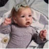 Real Life 22'' Little Cute Joni Reborn Baby Doll Girl with Coos and "Heartbeat"