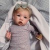 Real Life 22'' Little Cute Joni Reborn Baby Doll Girl with Coos and "Heartbeat"