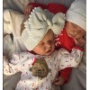 20" Twins Sister Jacqueline and Irma Reborn Baby Doll Girl