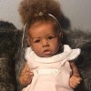22'' Letitia Reborn Baby Doll Girl, Lifelike Soft Doll Gift with Coos and ''Heartbeat''