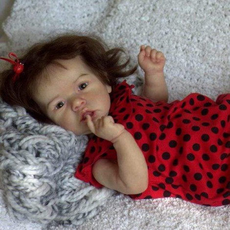 12" Realistic Aleena Lifelike Reborn Baby Doll-Best Christmas Gift