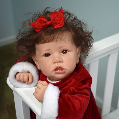 12" Cute Clara Lifelike Reborn Baby Doll-Best Christmas Gift