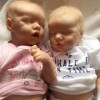 12'' Realistic Look Real Reborn Twins Baby Girl Dolls Nieve and Oria, Birthday Gift