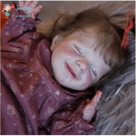 12'' Cherry Realistic Baby Girl Doll
