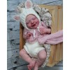 12'' Bethsabe Realistic Baby Girl Doll