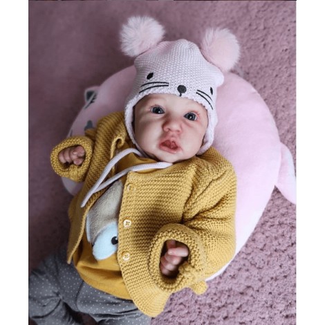 12'' Enid Realistic Reborn Baby Doll Girl