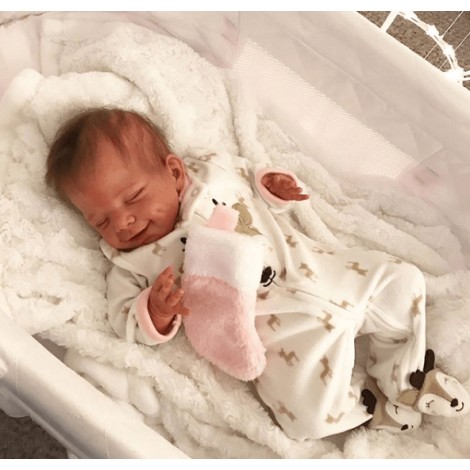 12'' Geraldine Realistic Reborn Baby Doll Girl, Gift