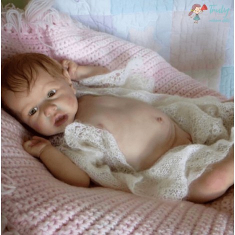 12'' Heady Realistic Reborn Baby Girl