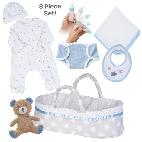 [It's a Boy!] Adoption Reborn Baby Essentials-8pcs Gift Set