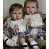 12'' Lifelike twin Meroy and Melissa Reborn Baby Dolls Girls